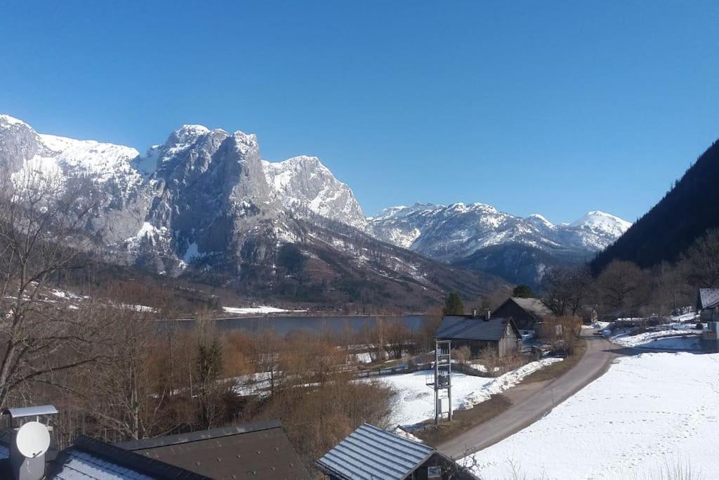 S'Rastl Direkt Mit Bergpanorama Apartment กรุนเดิลเซ ภายนอก รูปภาพ