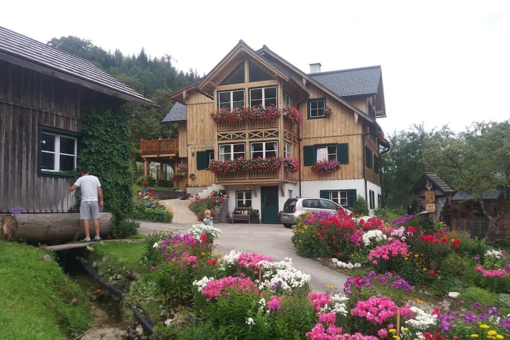 S'Rastl Direkt Mit Bergpanorama Apartment กรุนเดิลเซ ภายนอก รูปภาพ